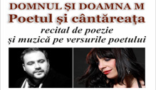 „DOMNUL ȘI DOAMNA M – Poetul și Cântăreața“,  recital de poezie și muzică,  la Biblioteca Județeană Neamt