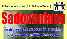 Opera lui Sadoveanu, readusă în atenția cititorilor la Biblioteca Județeană