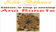 Expoziție de pictură decorativă pe sticlă de Ana Ranete, la Biblioteca Județeană Neamt